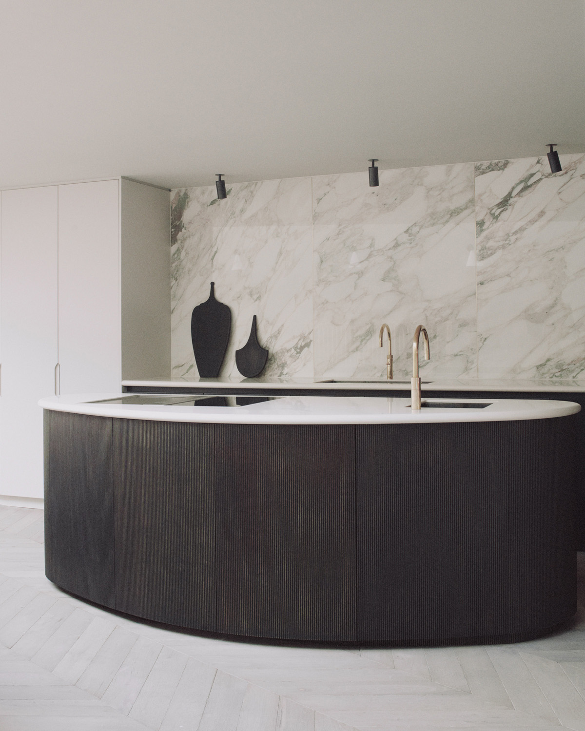 Kitchen at Bisham Gardens by House of Grey- luxury contemporary interior design studio in London