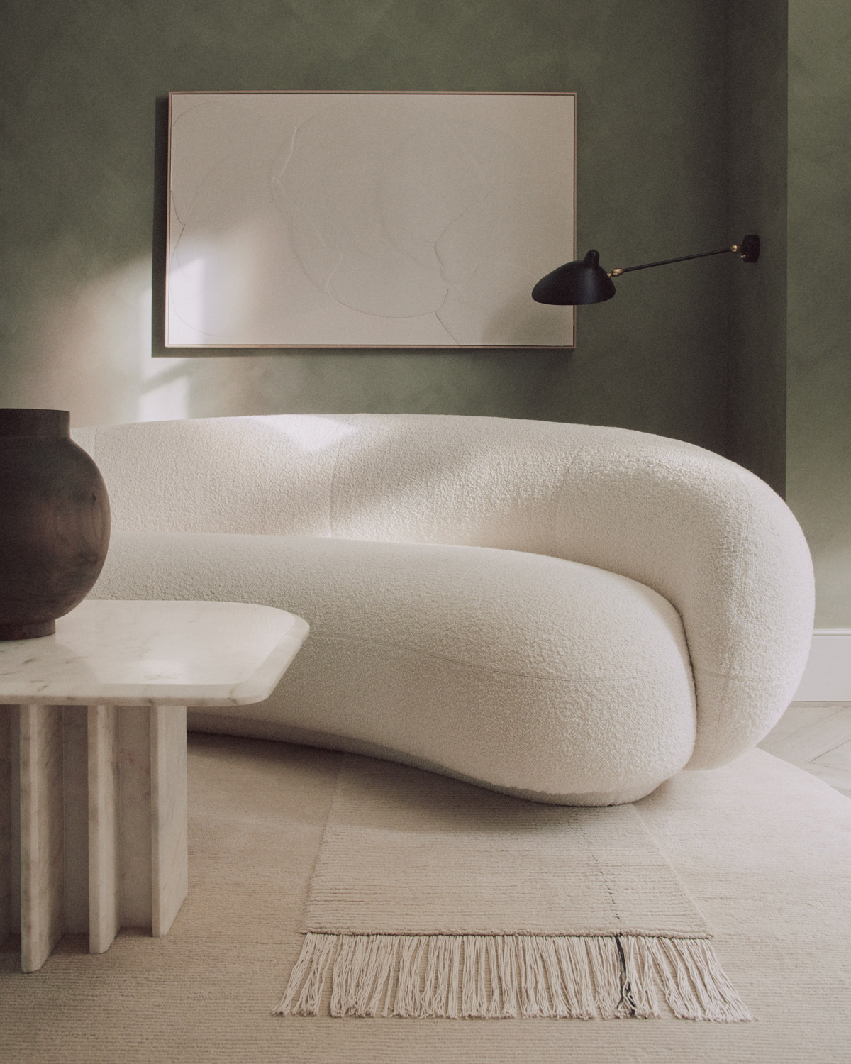 Sofa at Bisham Gardens by House of Grey- luxury contemporary interior design studio in London