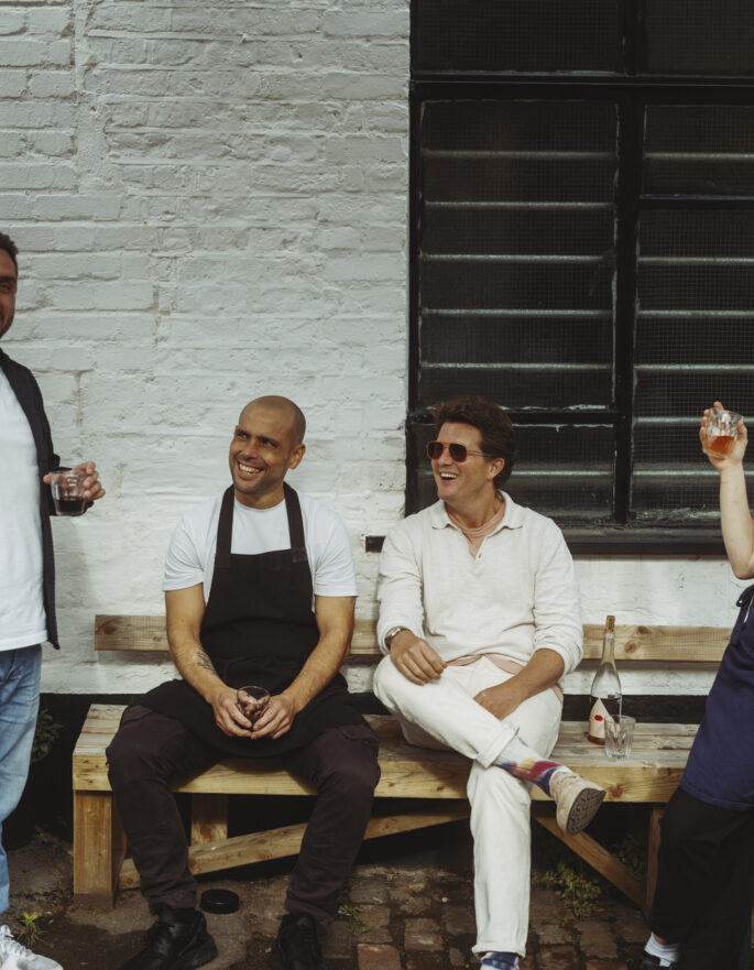 Team at Don't Tell Dad, including founder Daniel Land