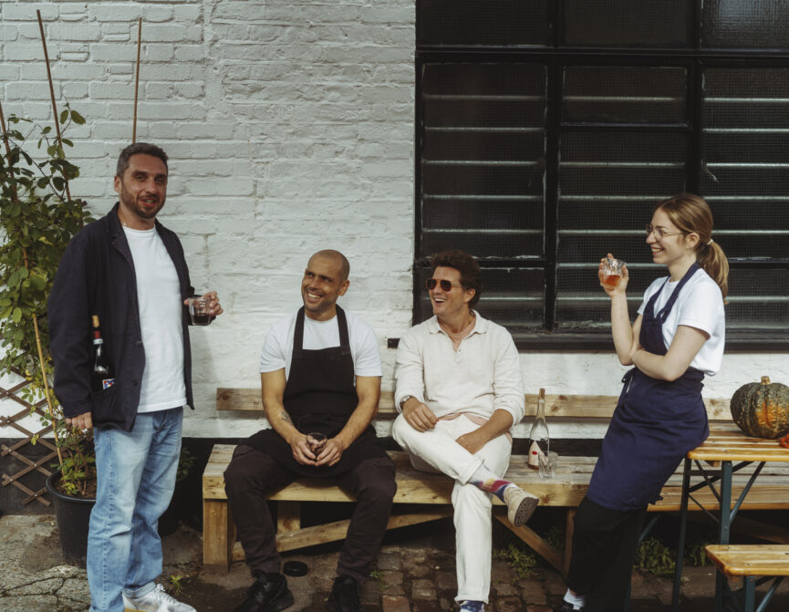 Team at Don't Tell Dad, including founder Daniel Land
