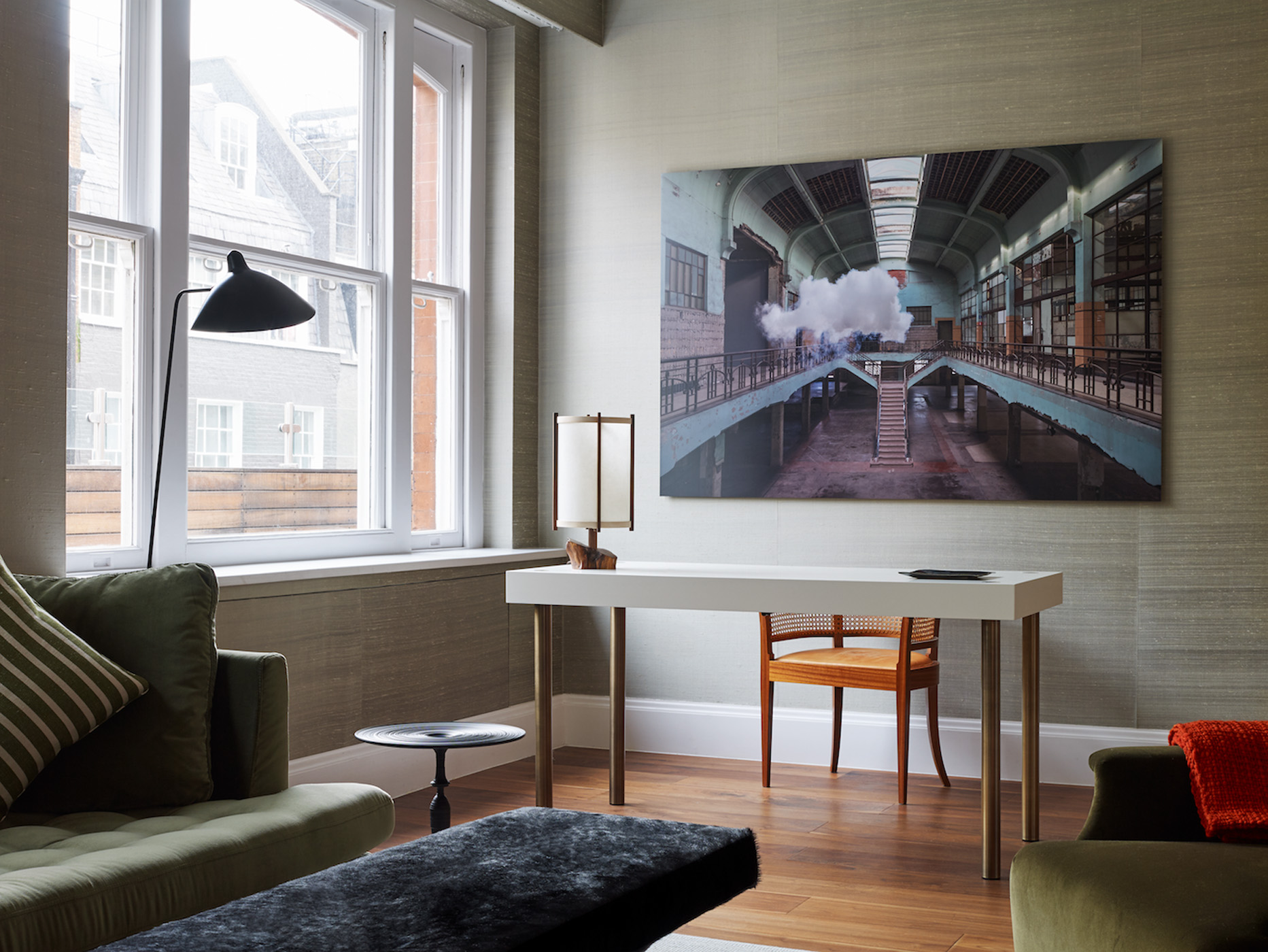 Interior of Fran Hickman Mayfair townhouse - luxury interior design in London
