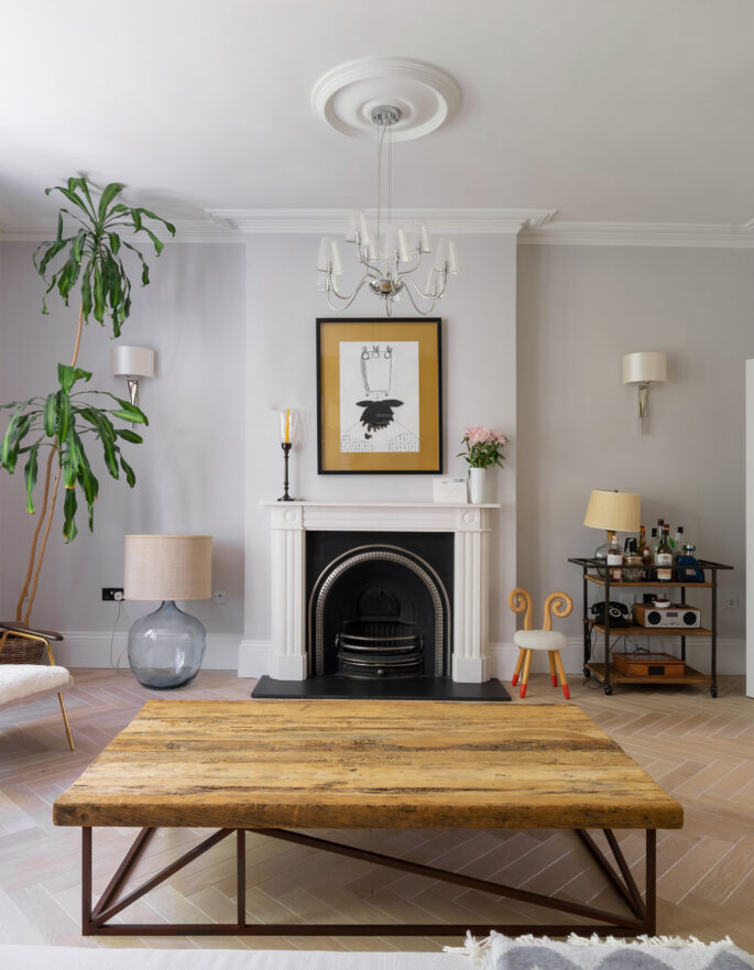 Living Room Kensington Gardens Square W2