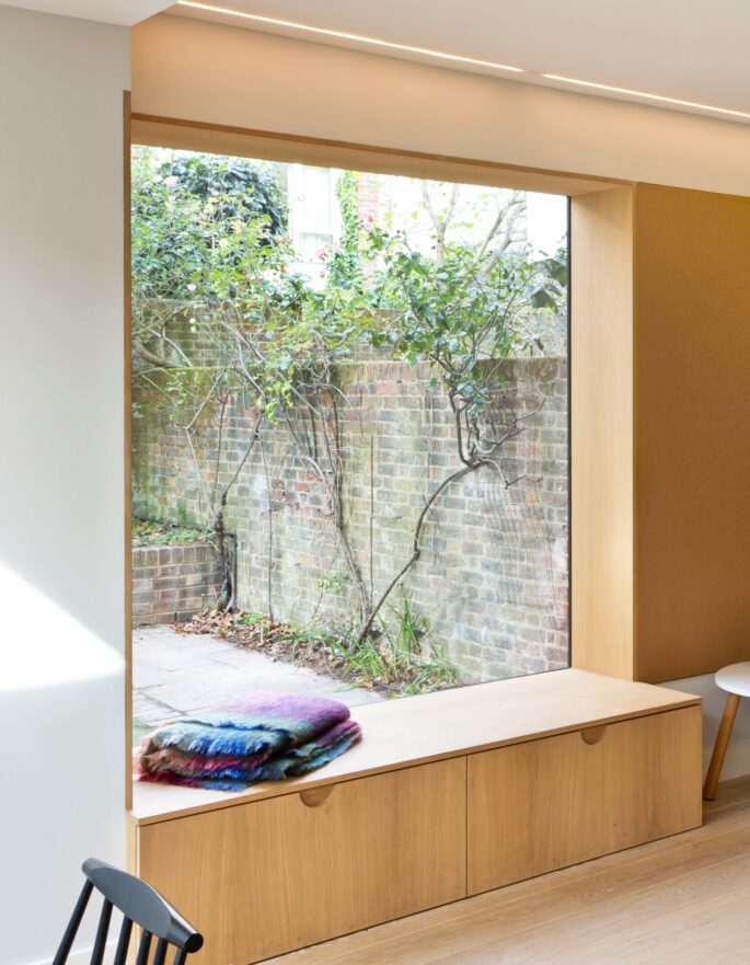Window seat by Architecture for London