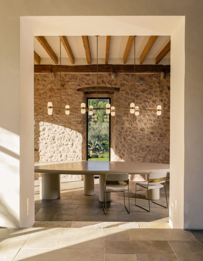 Rustic Ibiza Villa by luxury interior design studio CONTAIN