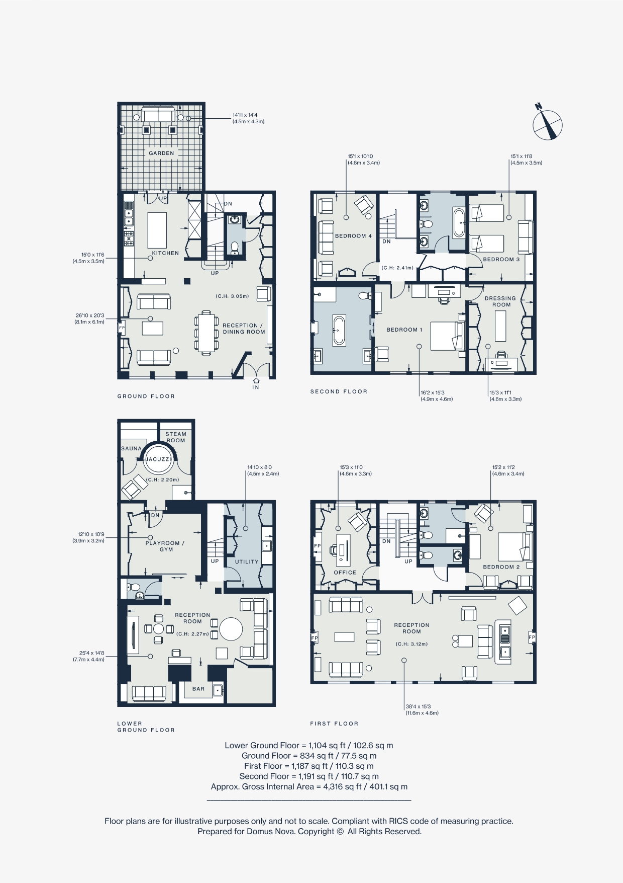 Domus Nova – Alexander Street – Floorplan