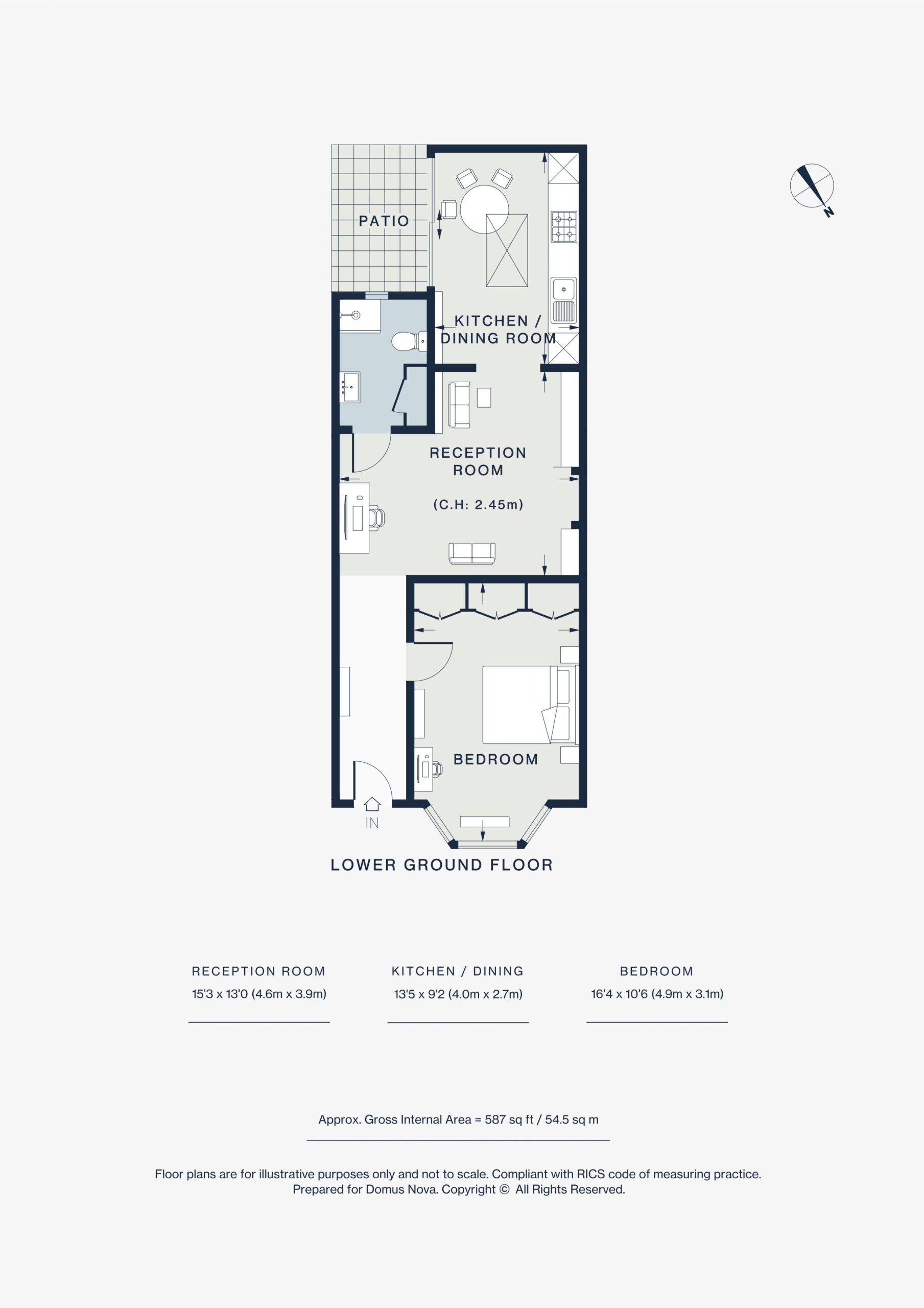 Domus Nova – Basing Street – Floorplan