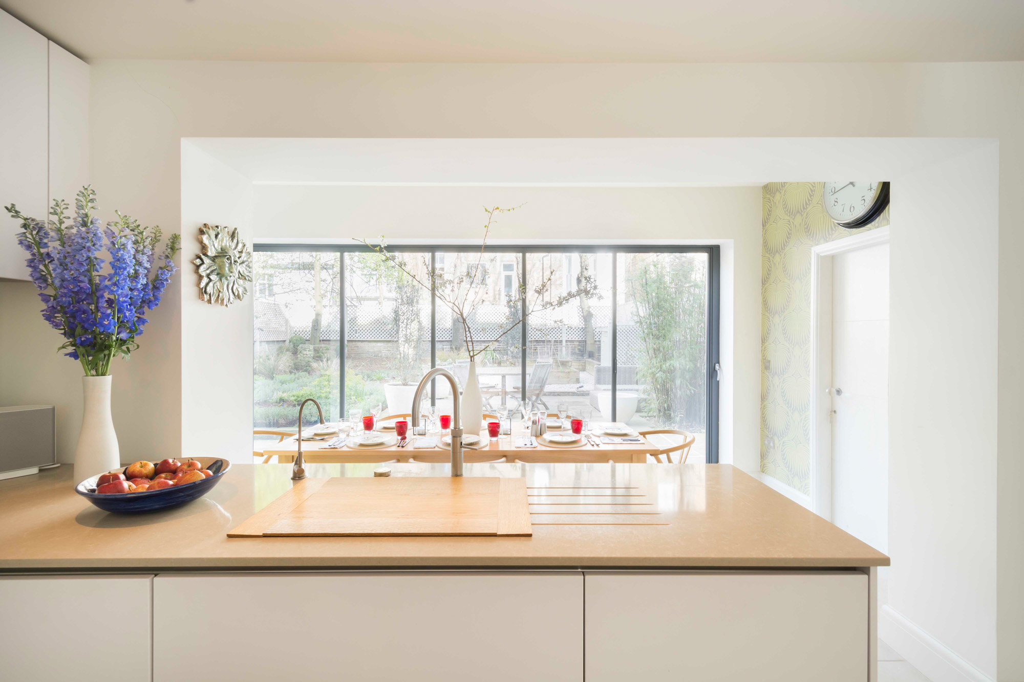 For Sale: Cambridge Gardens North Kensington W10 modern kitchen and dining room