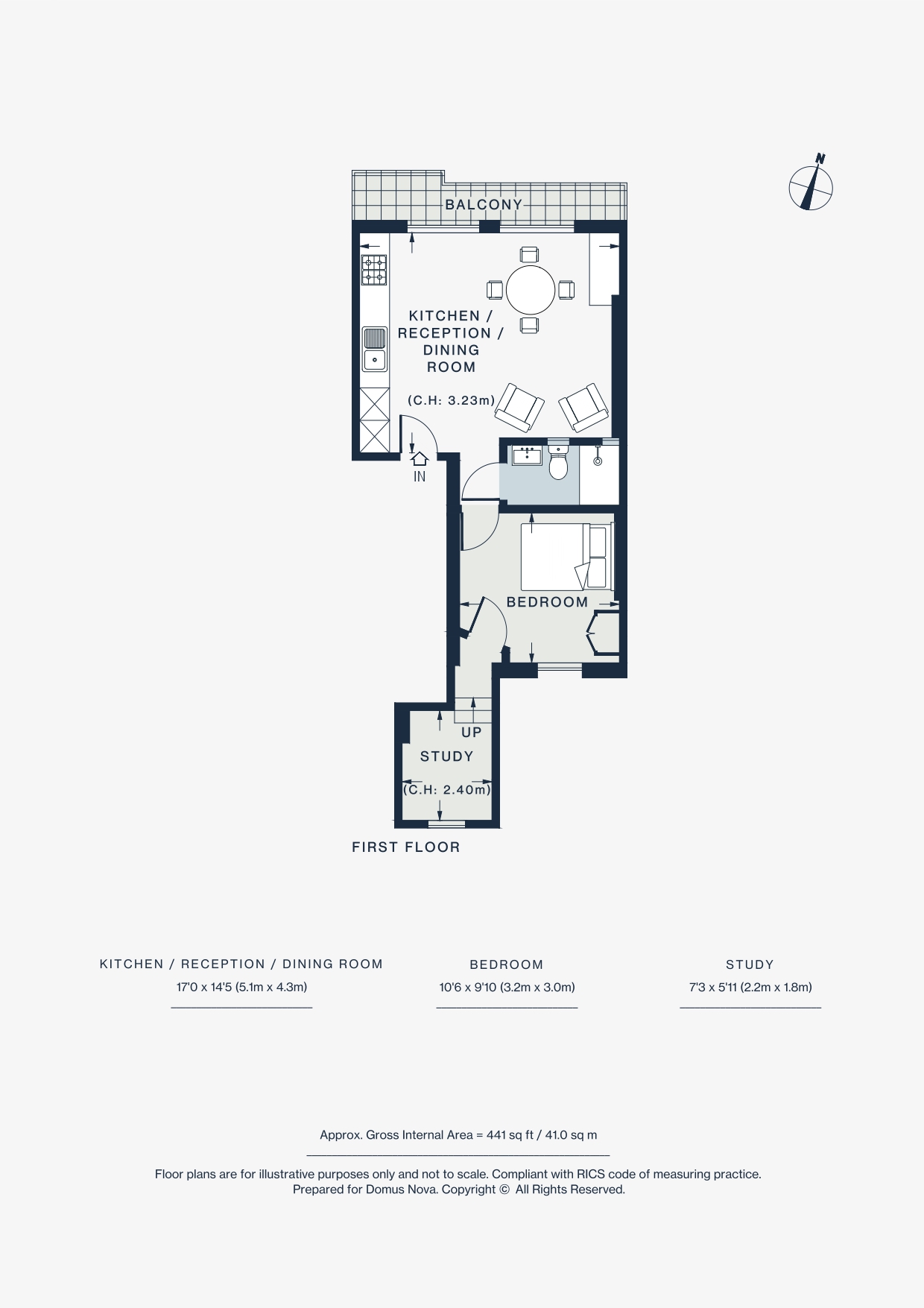 Domus Nova – Chesterton Road – Floorplan