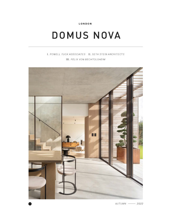 Domus Nova Cover – Autumn 2022