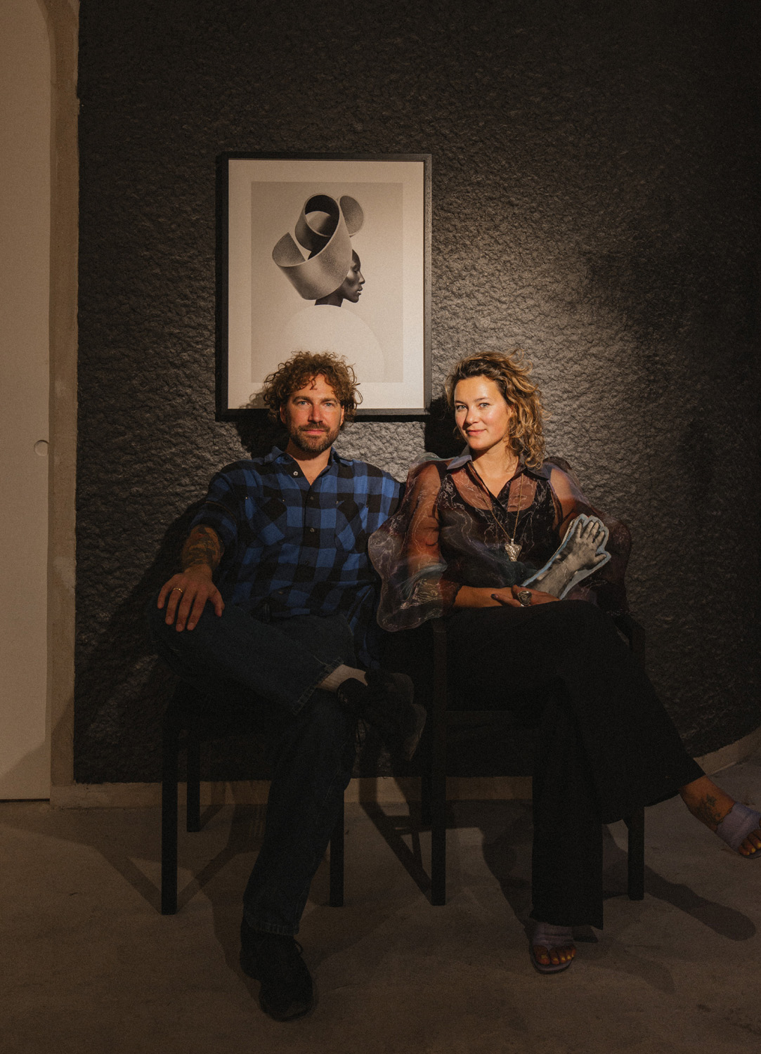 Romy Kokke and Daan Beasley, founders of design and furniture company, KOKKE House.