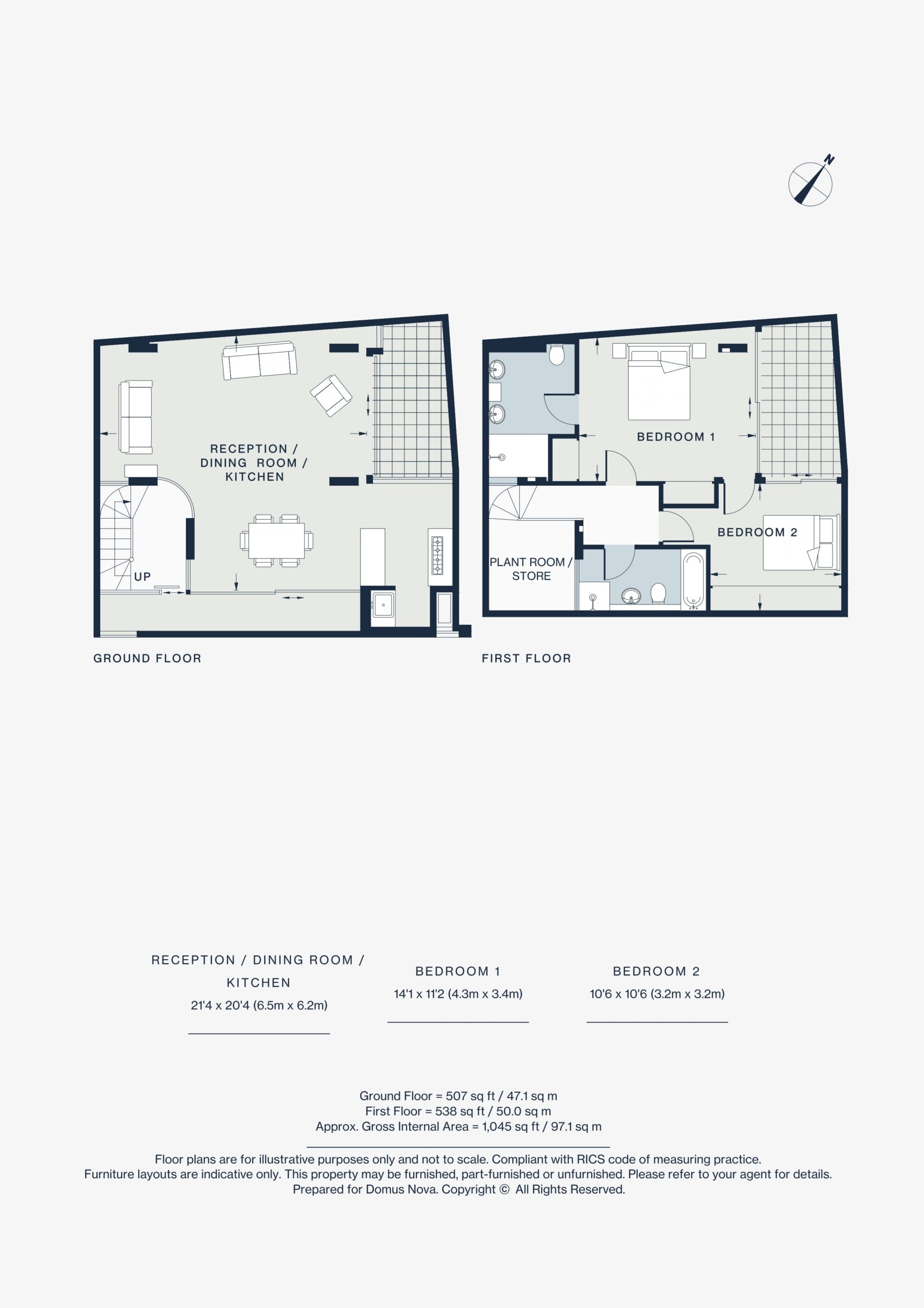 Domus Nova – Earls Court Square – Floorplan