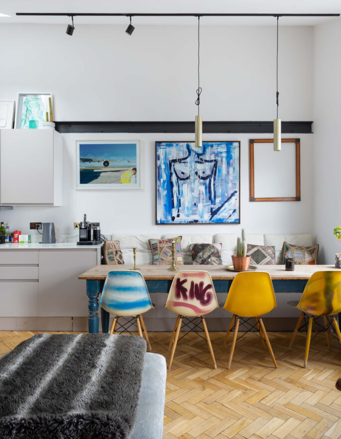 For Rent: Chesterton Road North Kensington W10 modern kitchen and dining room