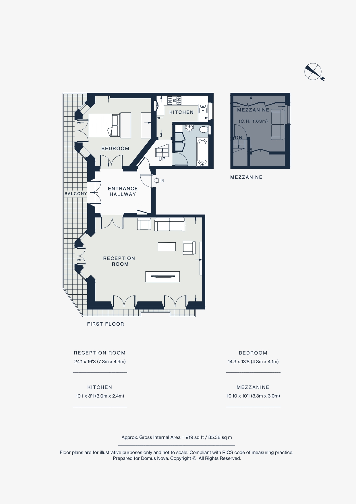 Domus Nova – Glendower Place – Floorplan