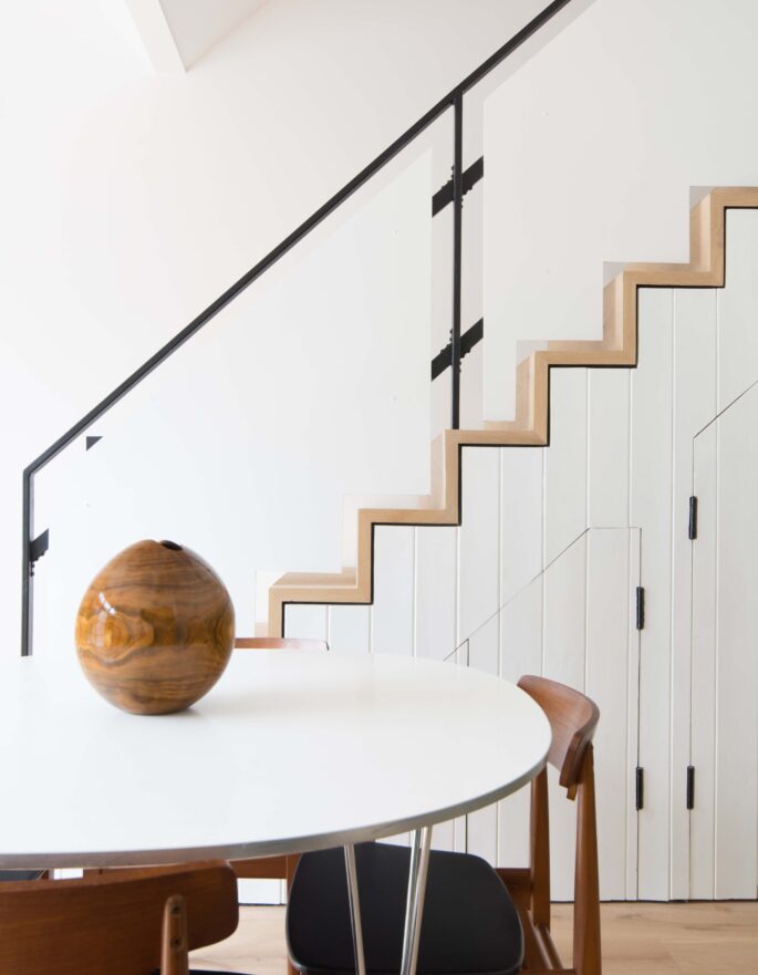 Glass balustrade staircase Godolphin Road