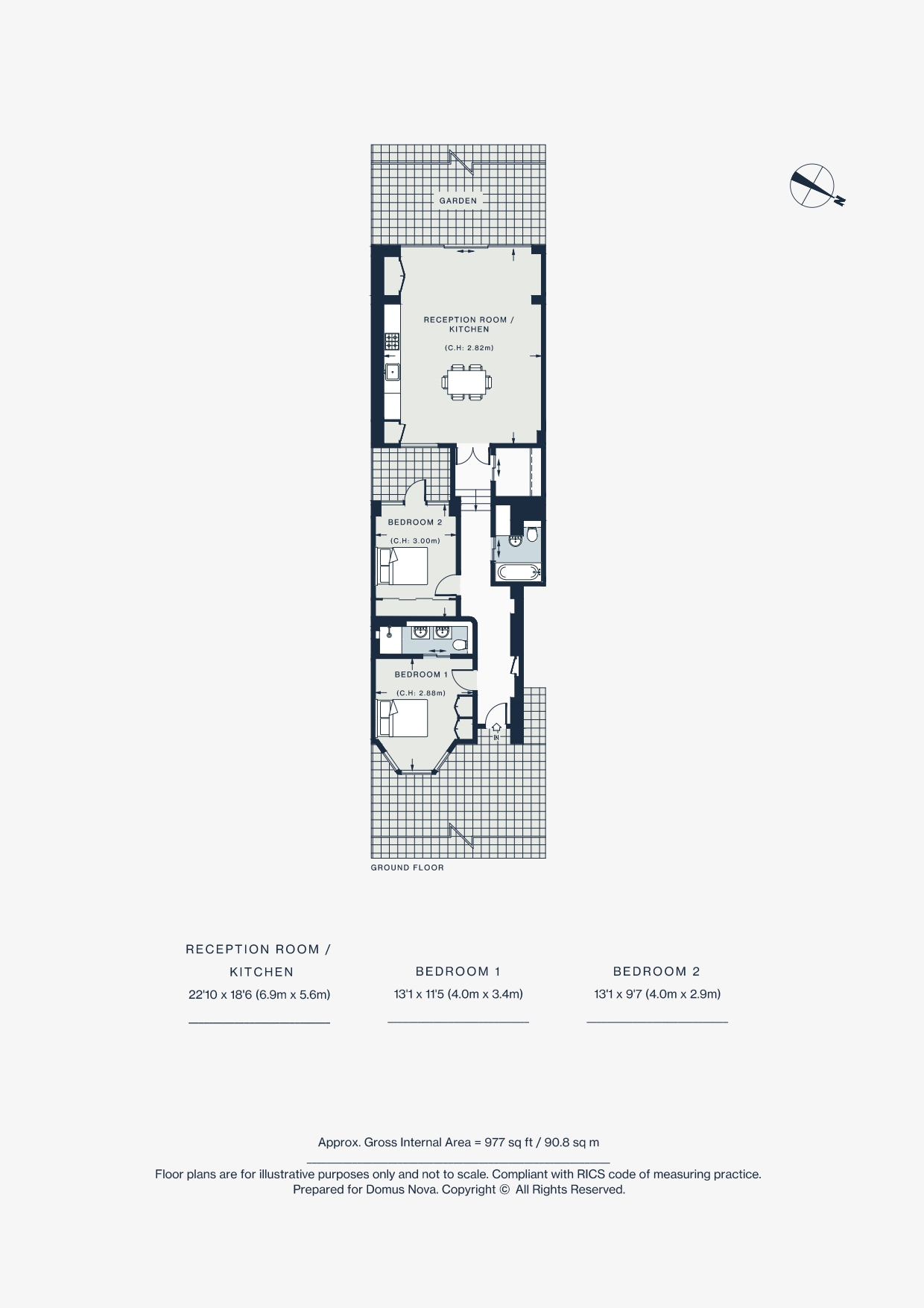 Domus Nova – Highlever Road – Floorplan