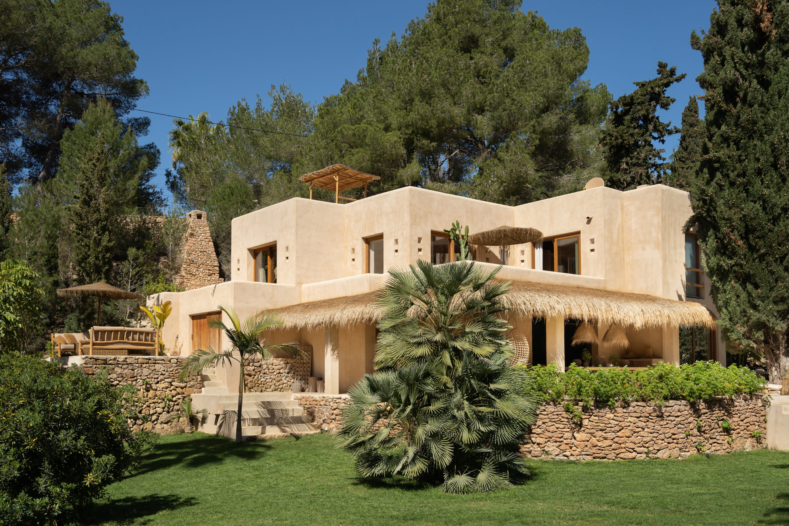 Exterior view of Villa Nomad Ibiza