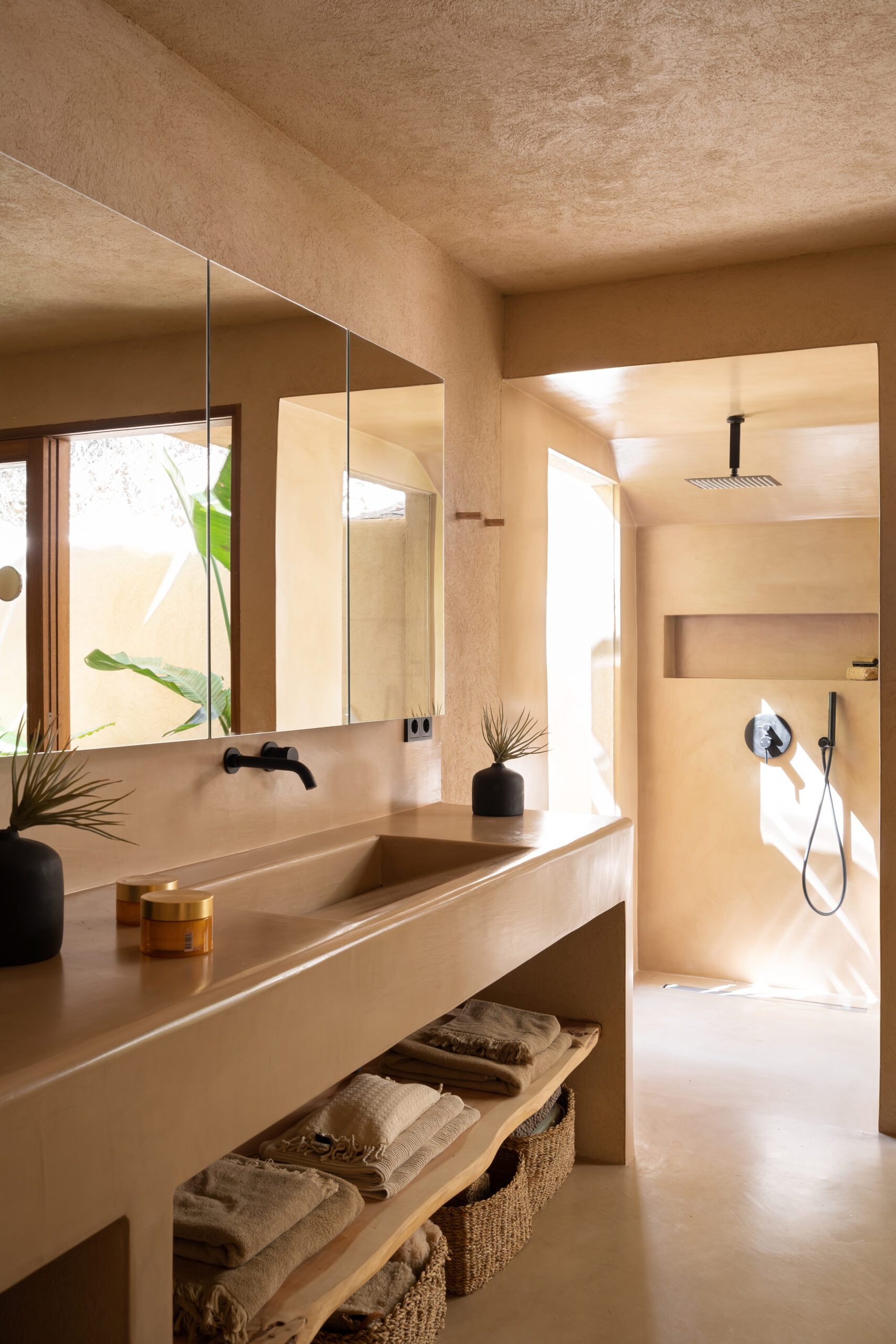 Luxury Ibiza villa with rustic interior design by Dolores Batseleare