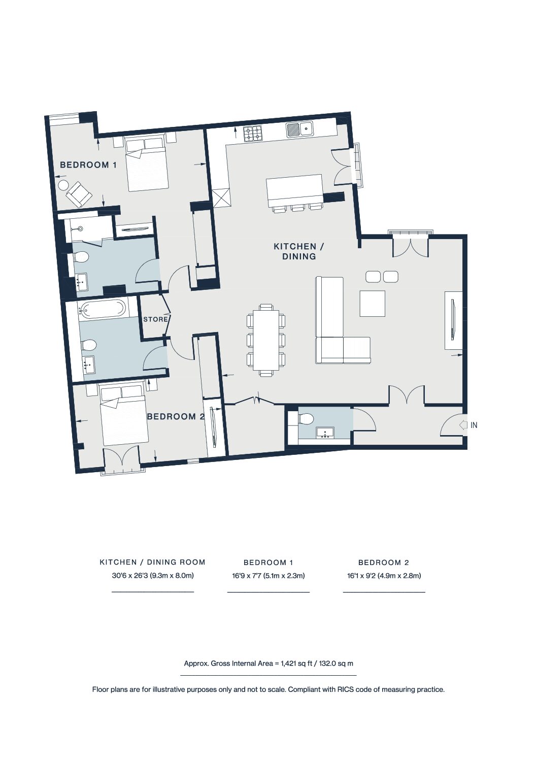 Domus Nova – Kensington Gardens Square – Floor Plan