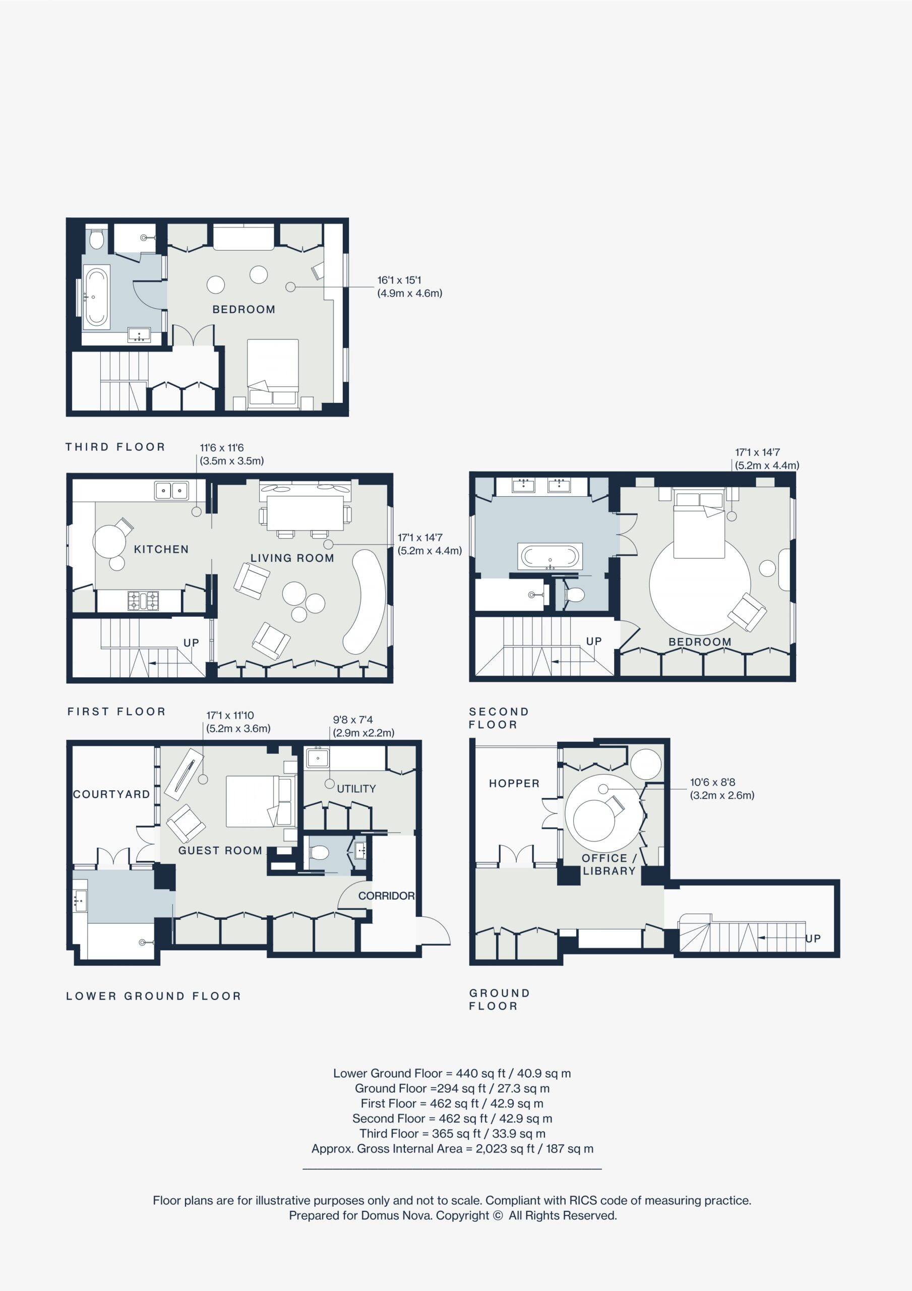 Domus Nova – Ledbury Road – Floorplan