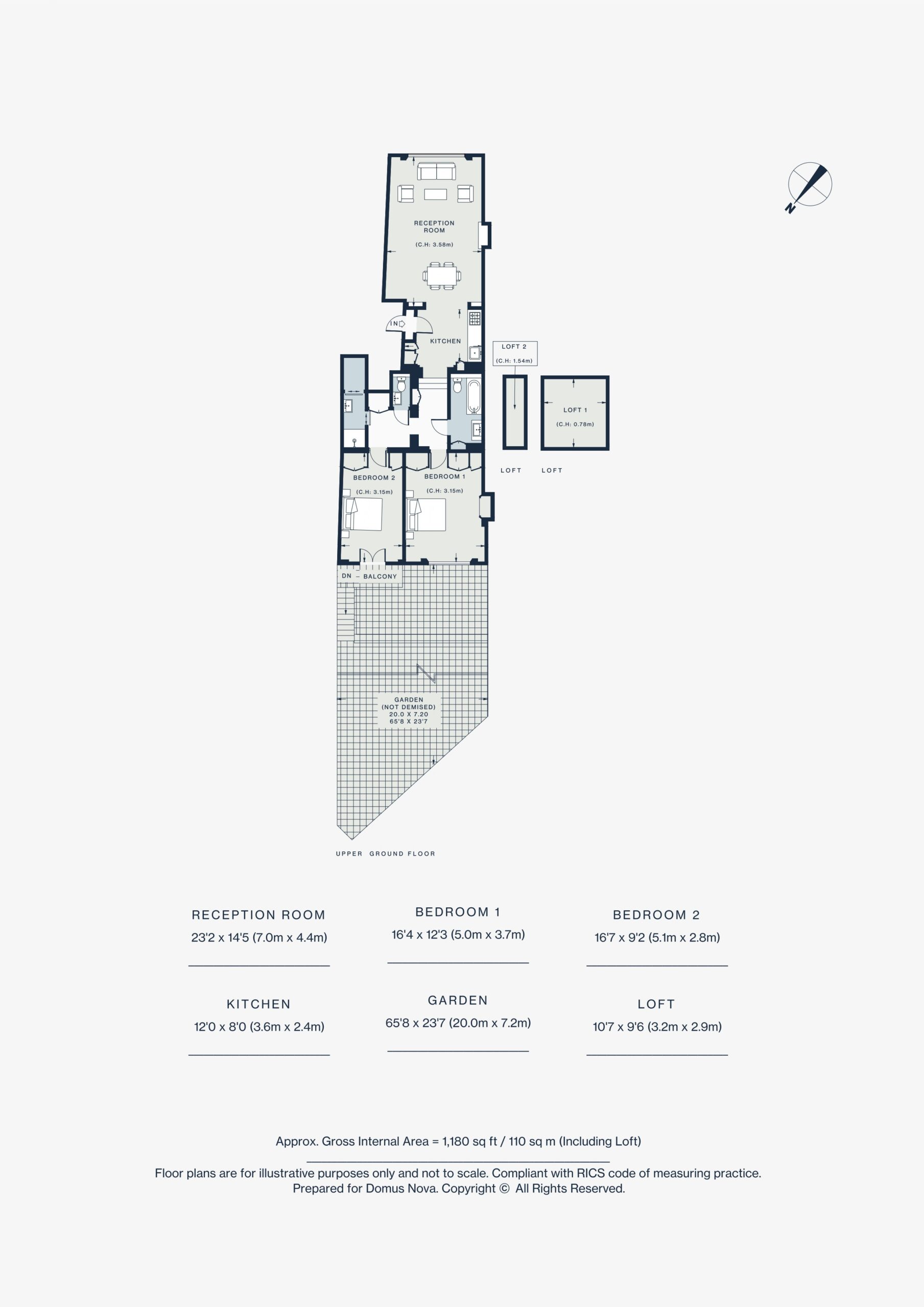 Domus Nova – Linden Gardens – Floorplan
