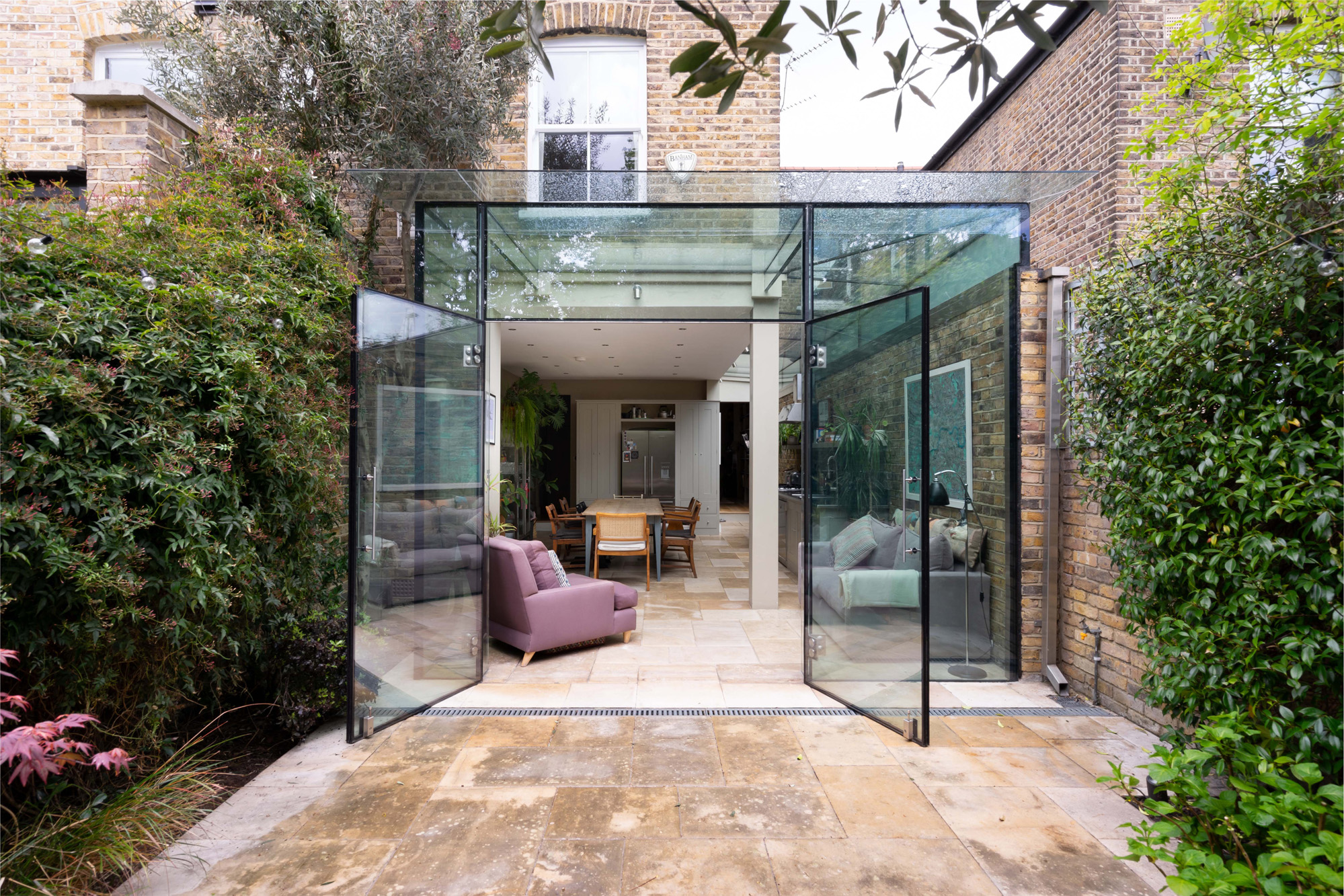 For Sale: Oxford Gardens NW10 rear extension with glass box