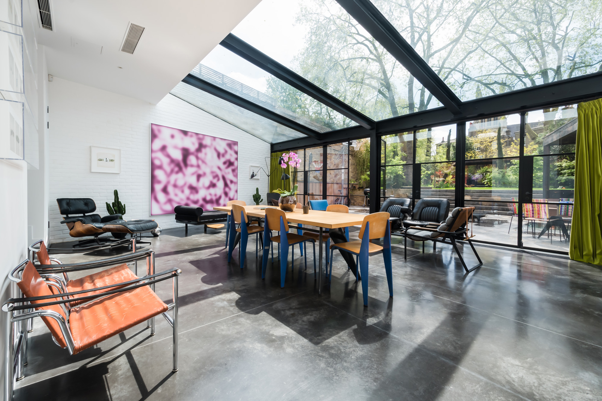 For Sale: Westbourne Park Villas Notting Hill W2 glass extension and dining room