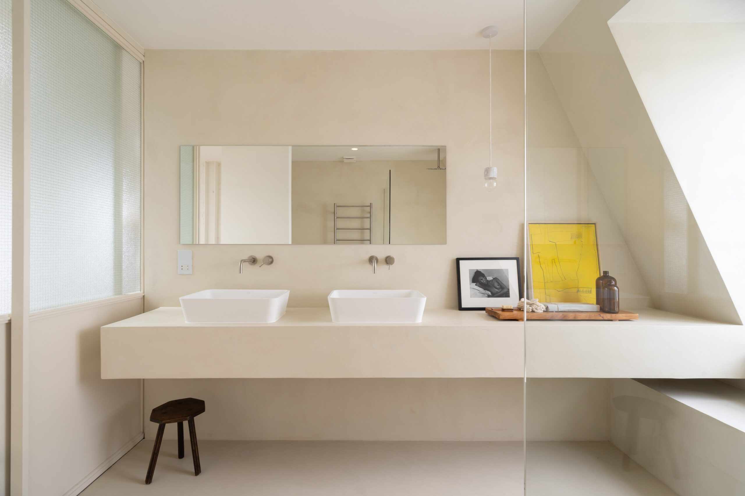 For Sale: Durham Terrace Notting Hill W11 luxury bathroom with dual vanity
