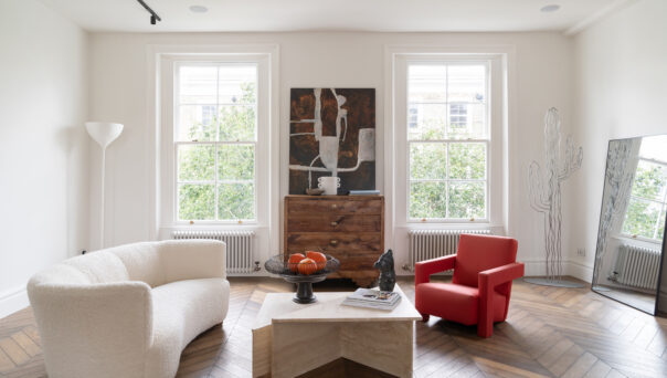 For Sale: Durham Terrace Notting Hill W11 heritage reception room with modern interior design