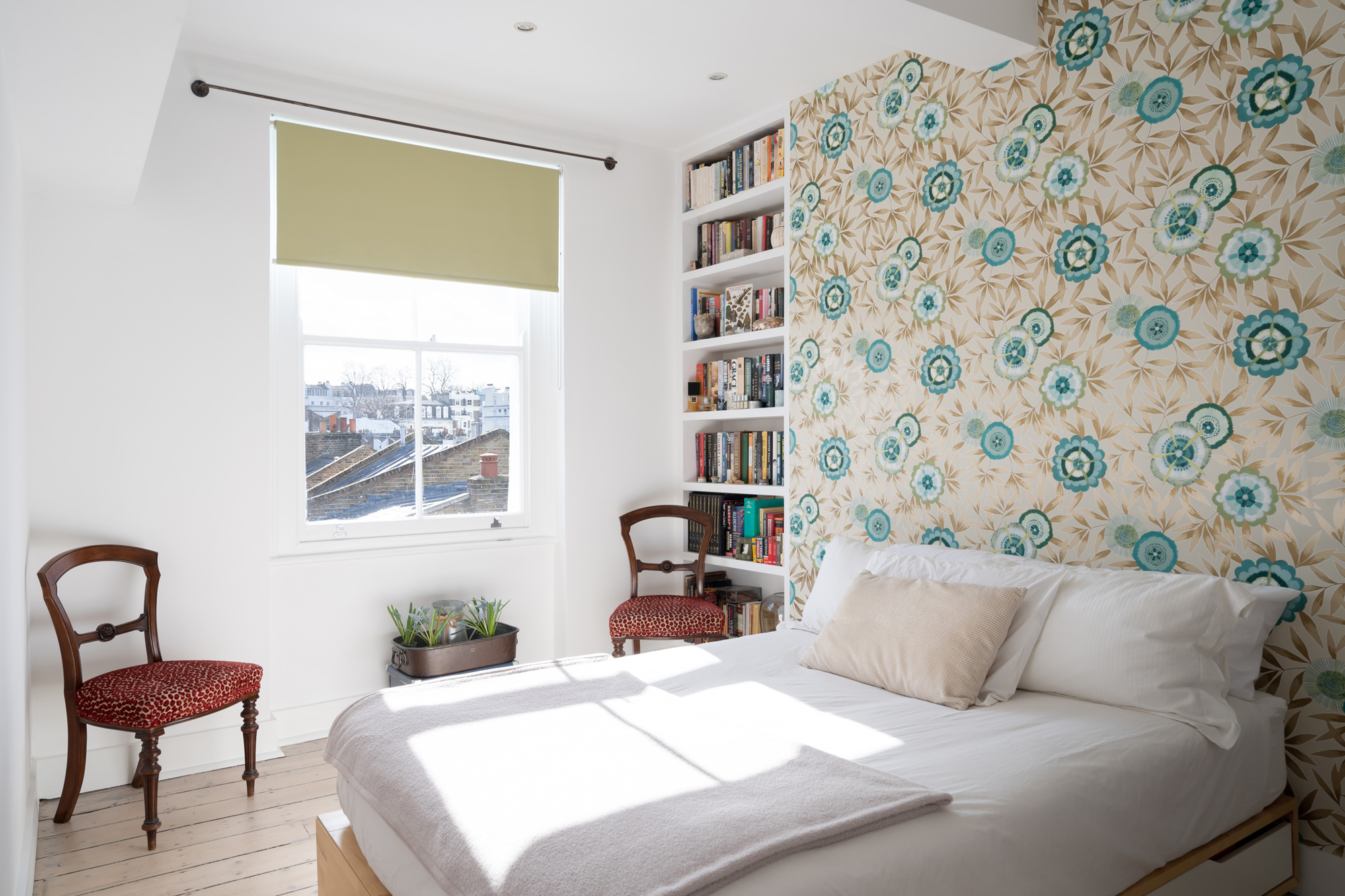 Bedroom in Colville Terrace Notting Hill