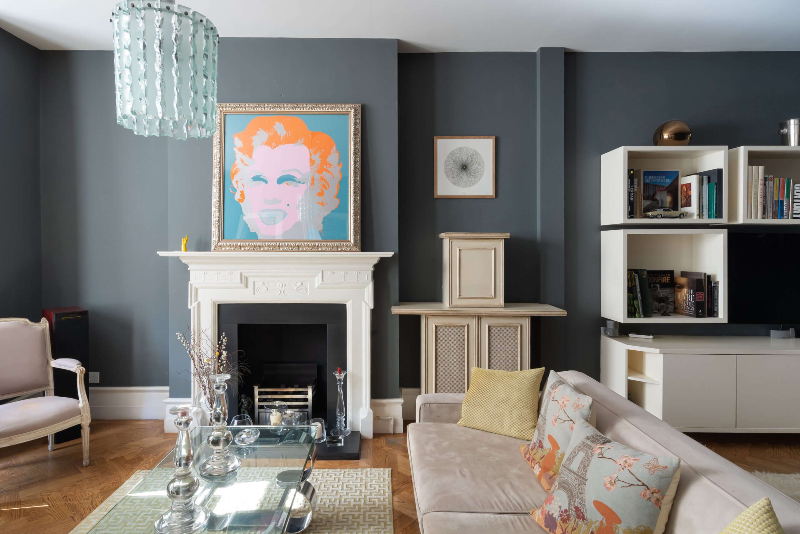 Living room in Finstock Road, North Kensington W10