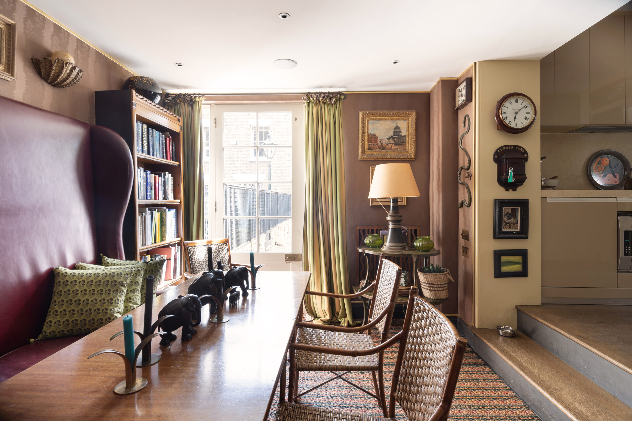 For Sale: Gordon Place, Kensington W8 sophisticated dining room
