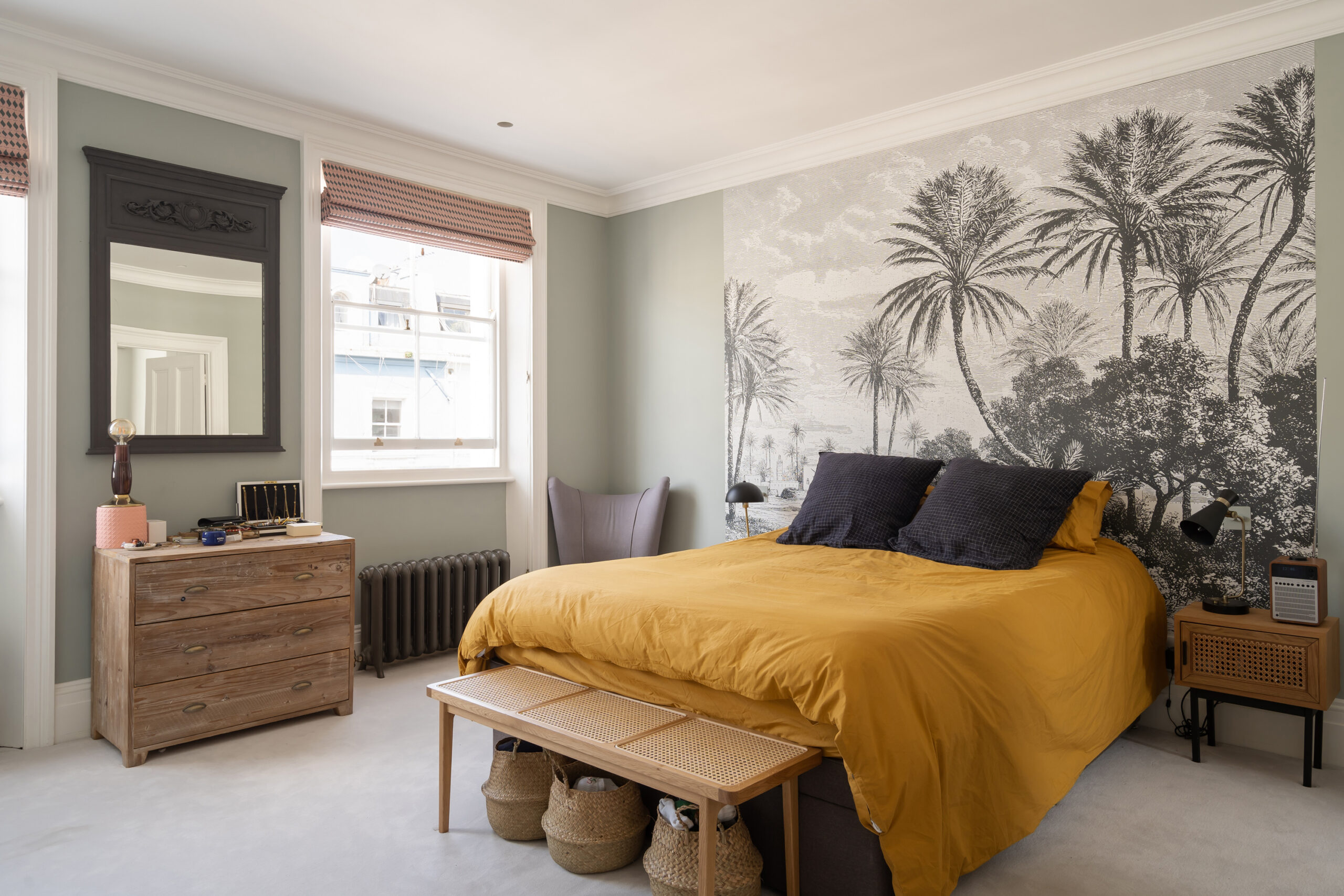 Master Bedroom at Ladbroke Crescent Notting hill