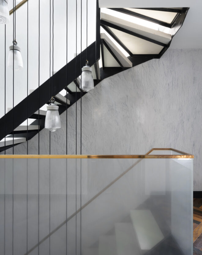 Stairwell in leinster mews bayswater