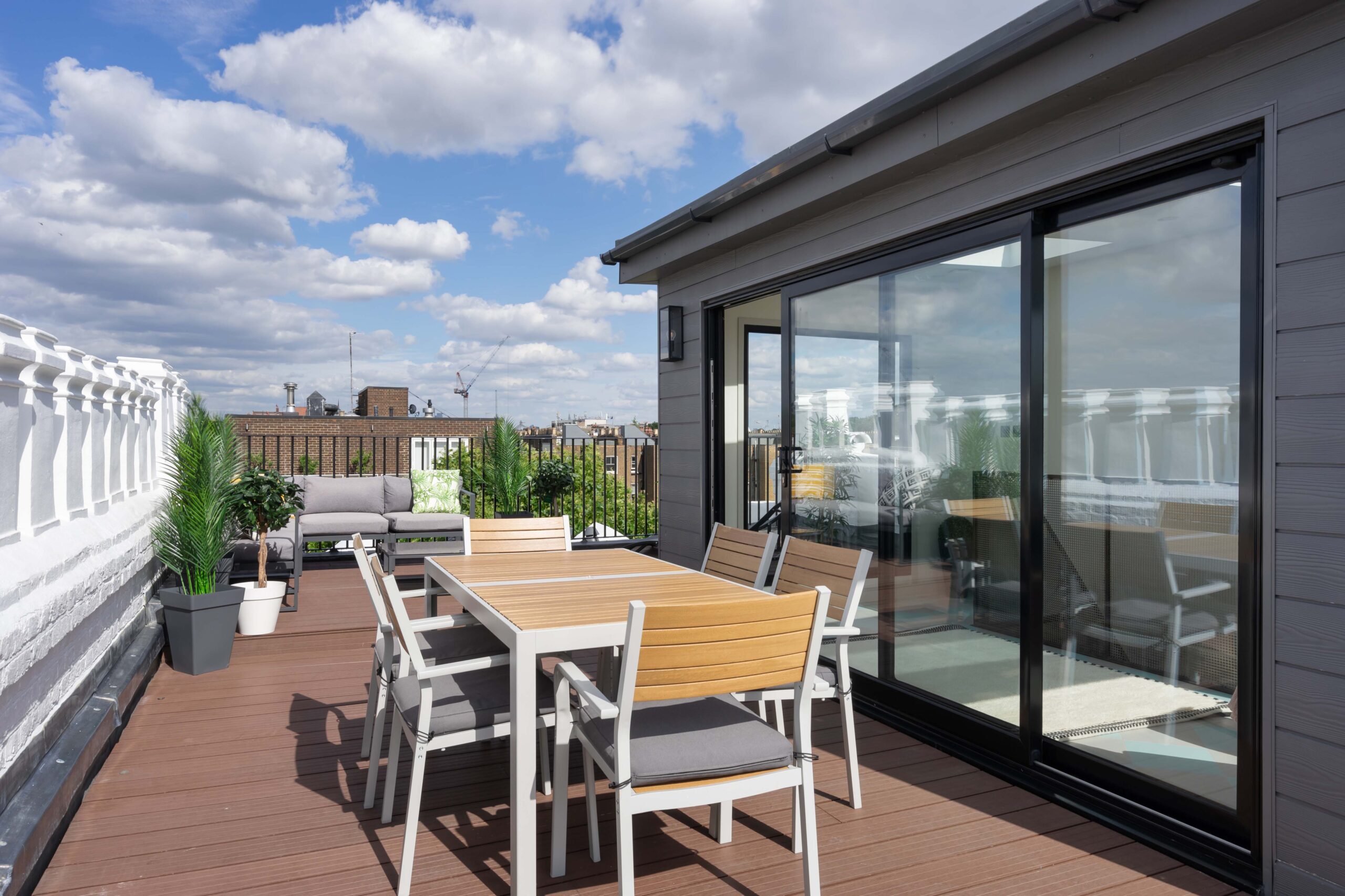 Roof Terrace at Linden Gardens Bayswater