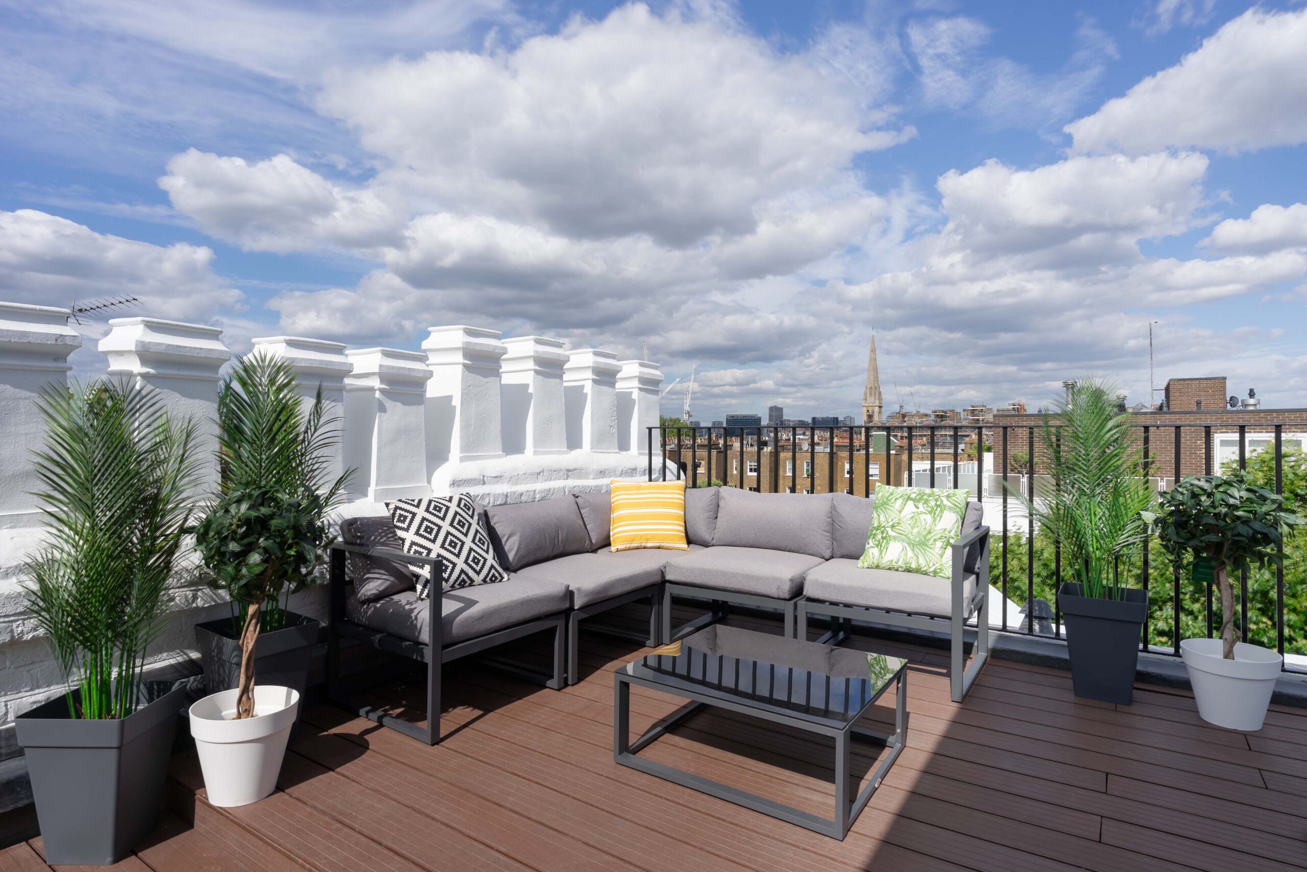 Roof Terrace with outdoors seating area Linden Gardens