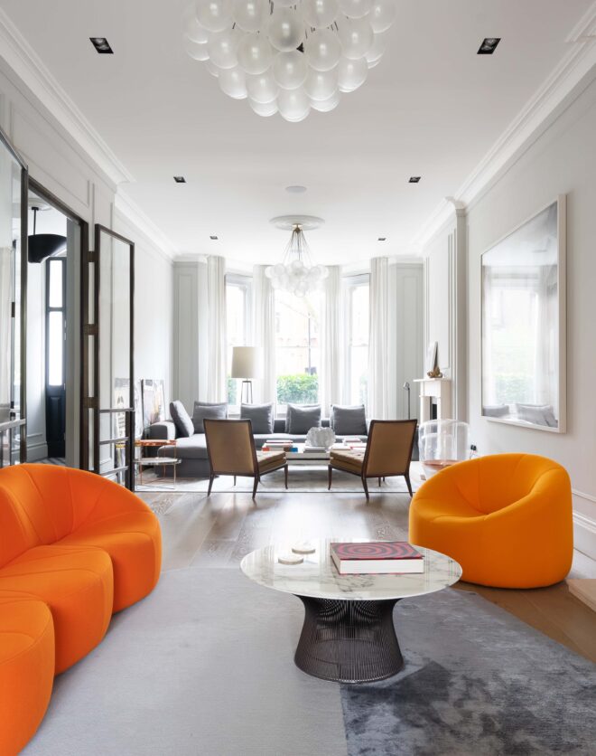 Living Room at St Quintin Avenue Kensington