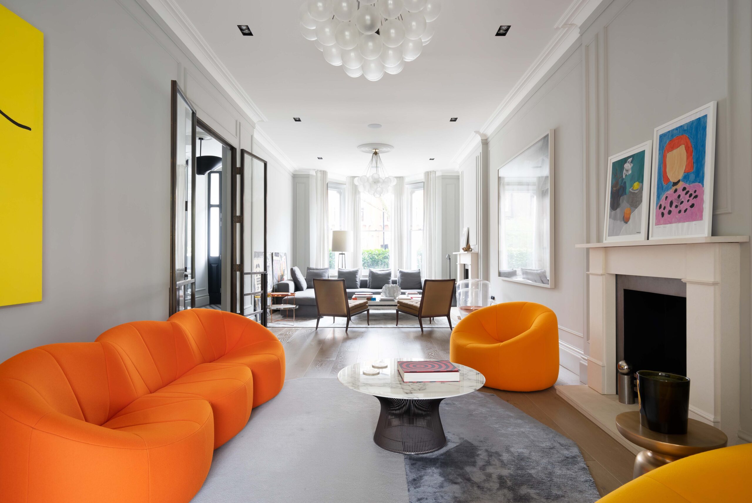 Living Room at St Quintin Avenue Kensington
