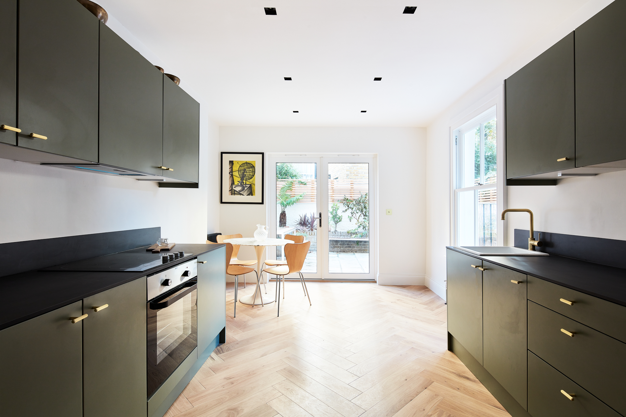 For Sale: Westbourne Gardens Notting Hill W11 contemporary galley kitchen