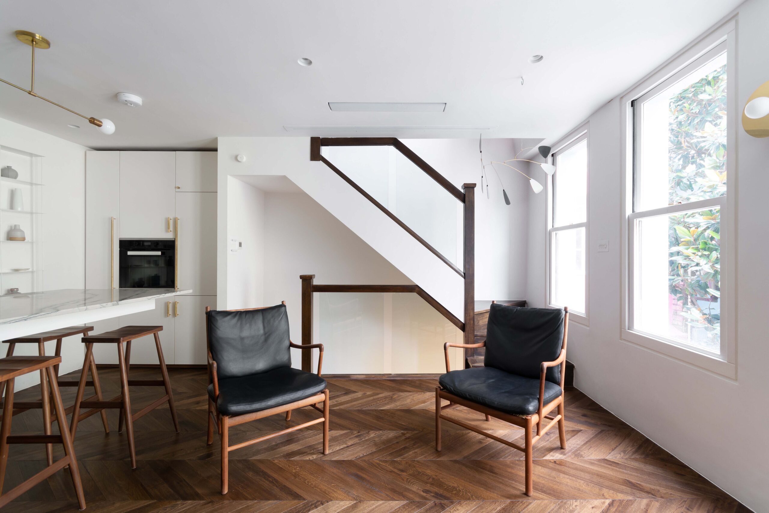 For Sale Alba Place W11 mews home architectural staircase