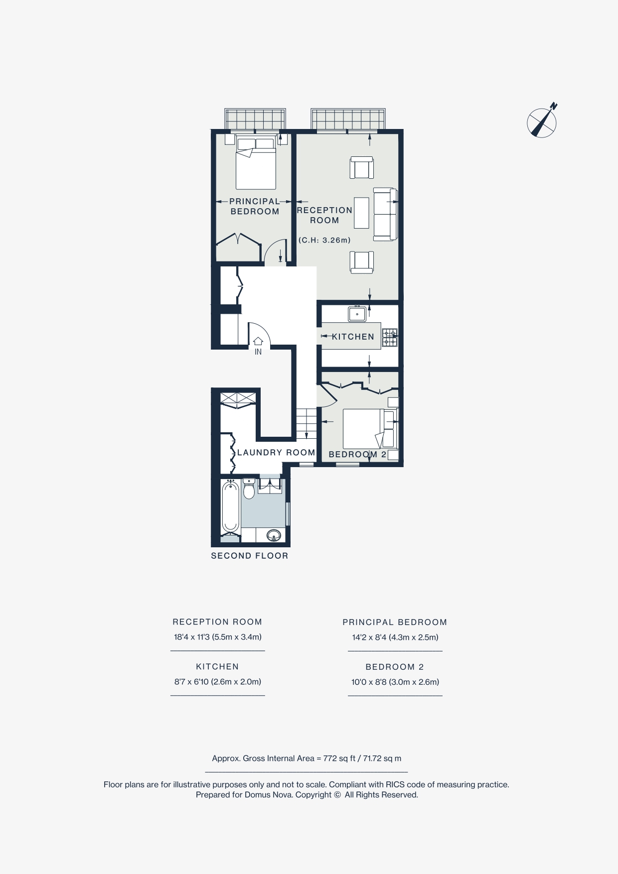 Domus Nova – Queen’s Gardens – Floorplan