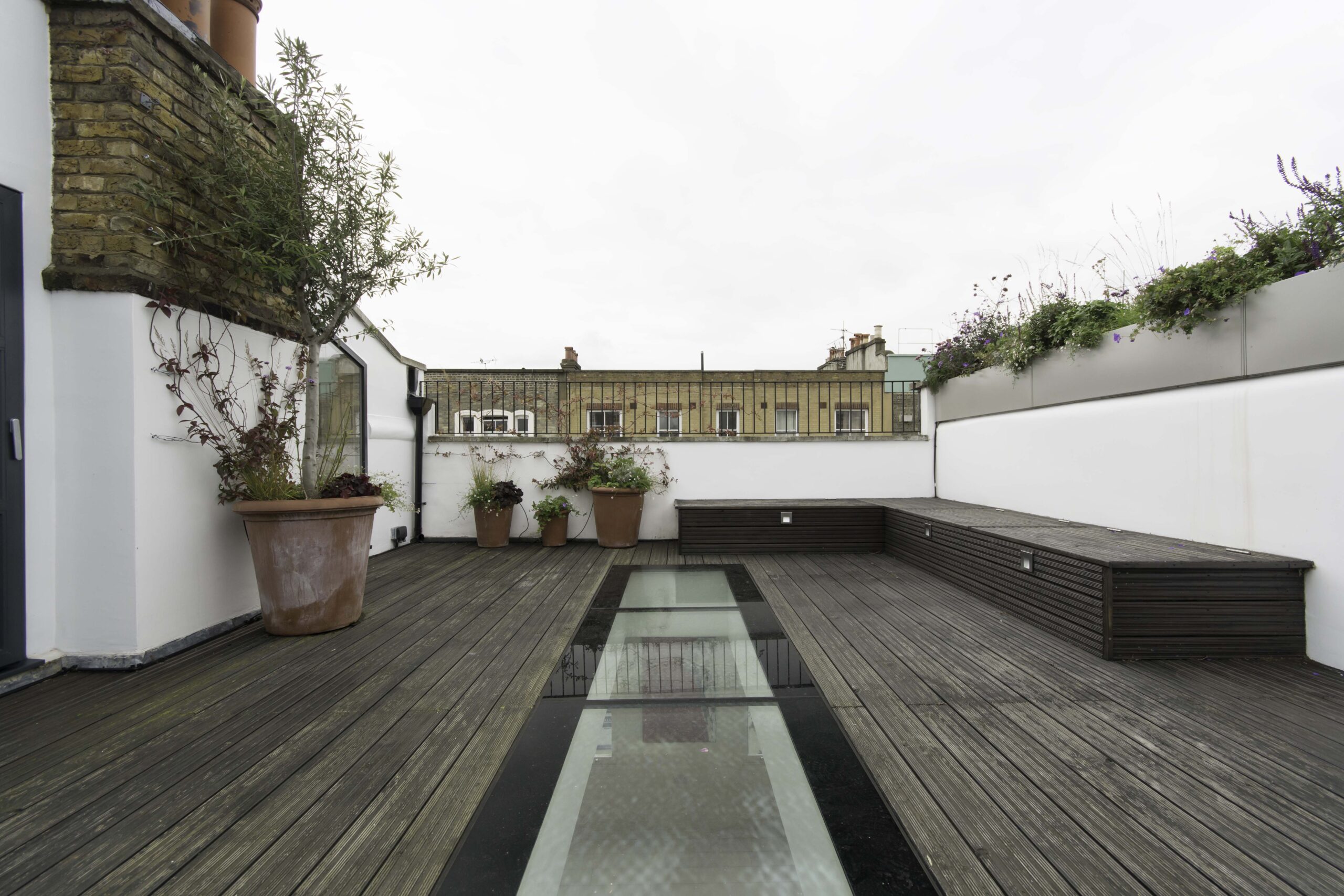 Roof Terrace at St Lukes Mews Notting Hill