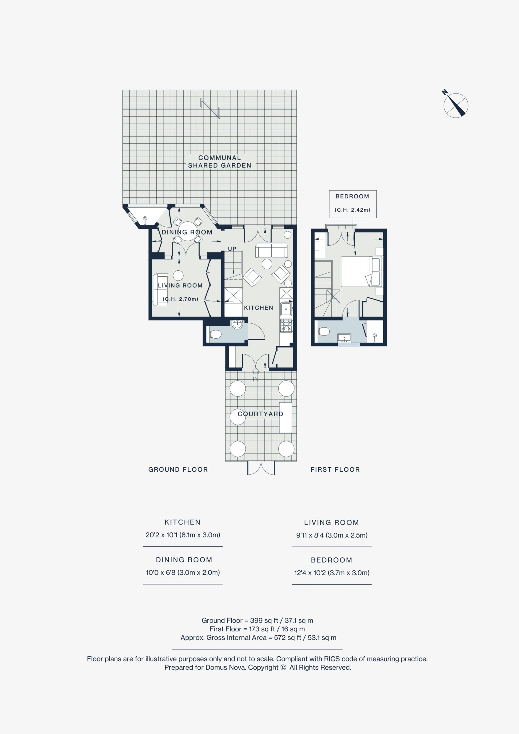 Domus Nova – St Quintin Avenue – Floorplan