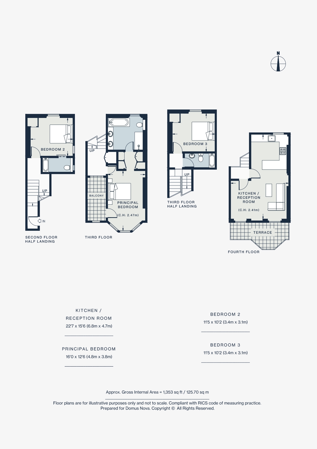 Domus Nova – Tite Street – Floorplan