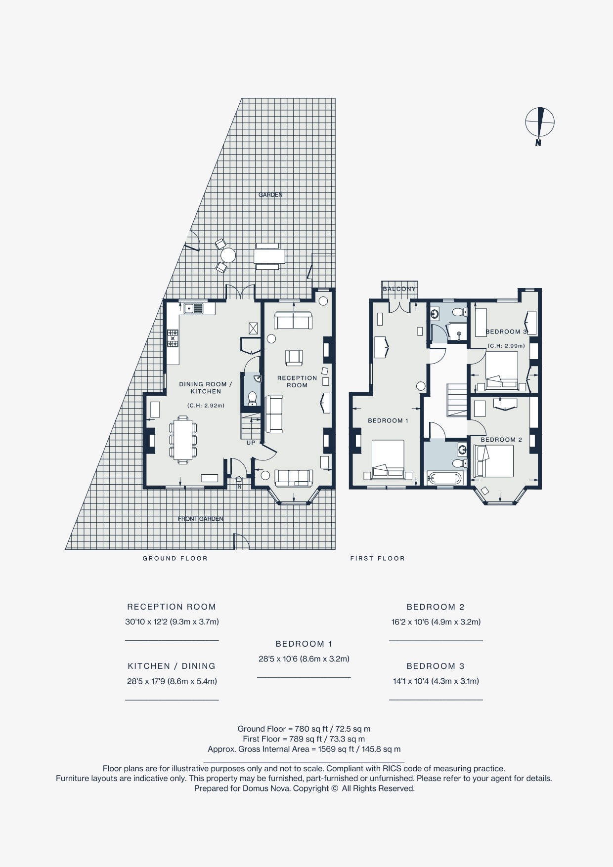 Domus Nova – Wakeman Road – Floorplan