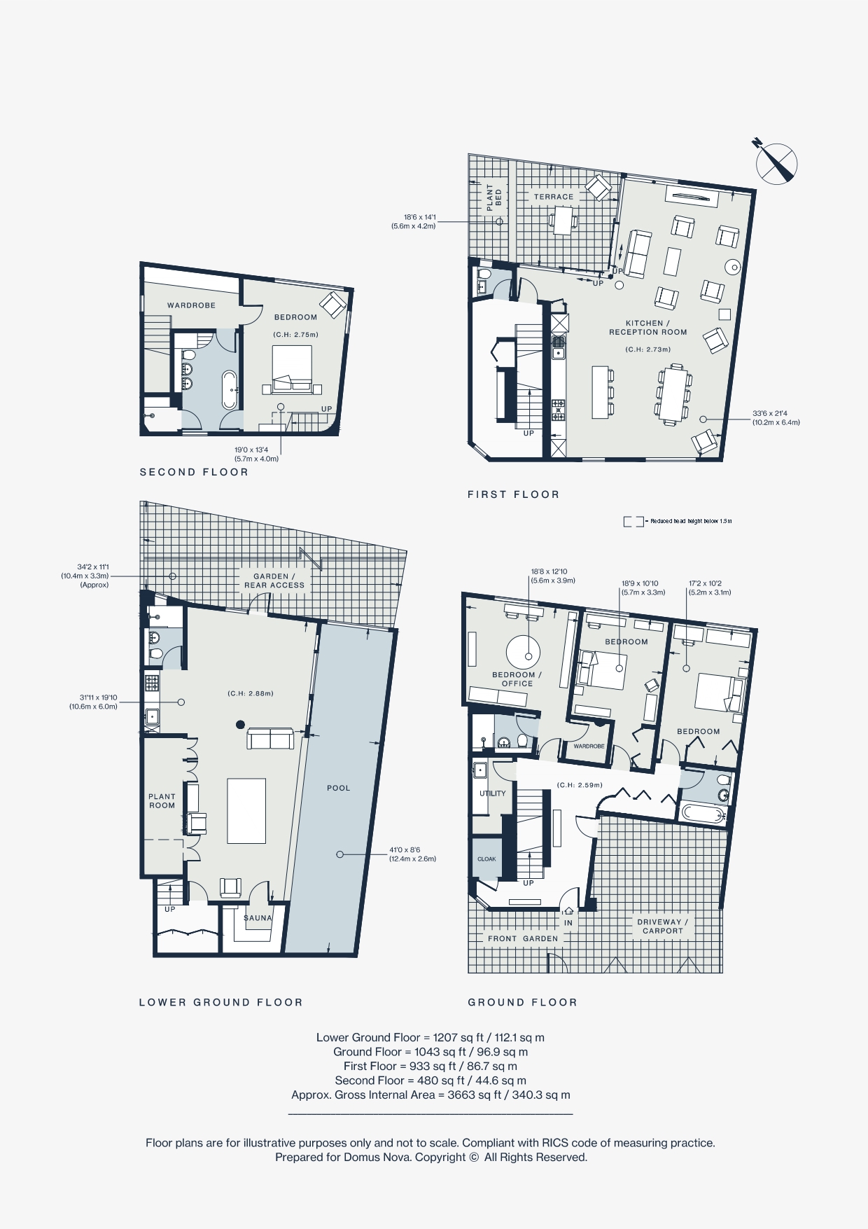 Domus Nova – Waldo Road – Floorplan