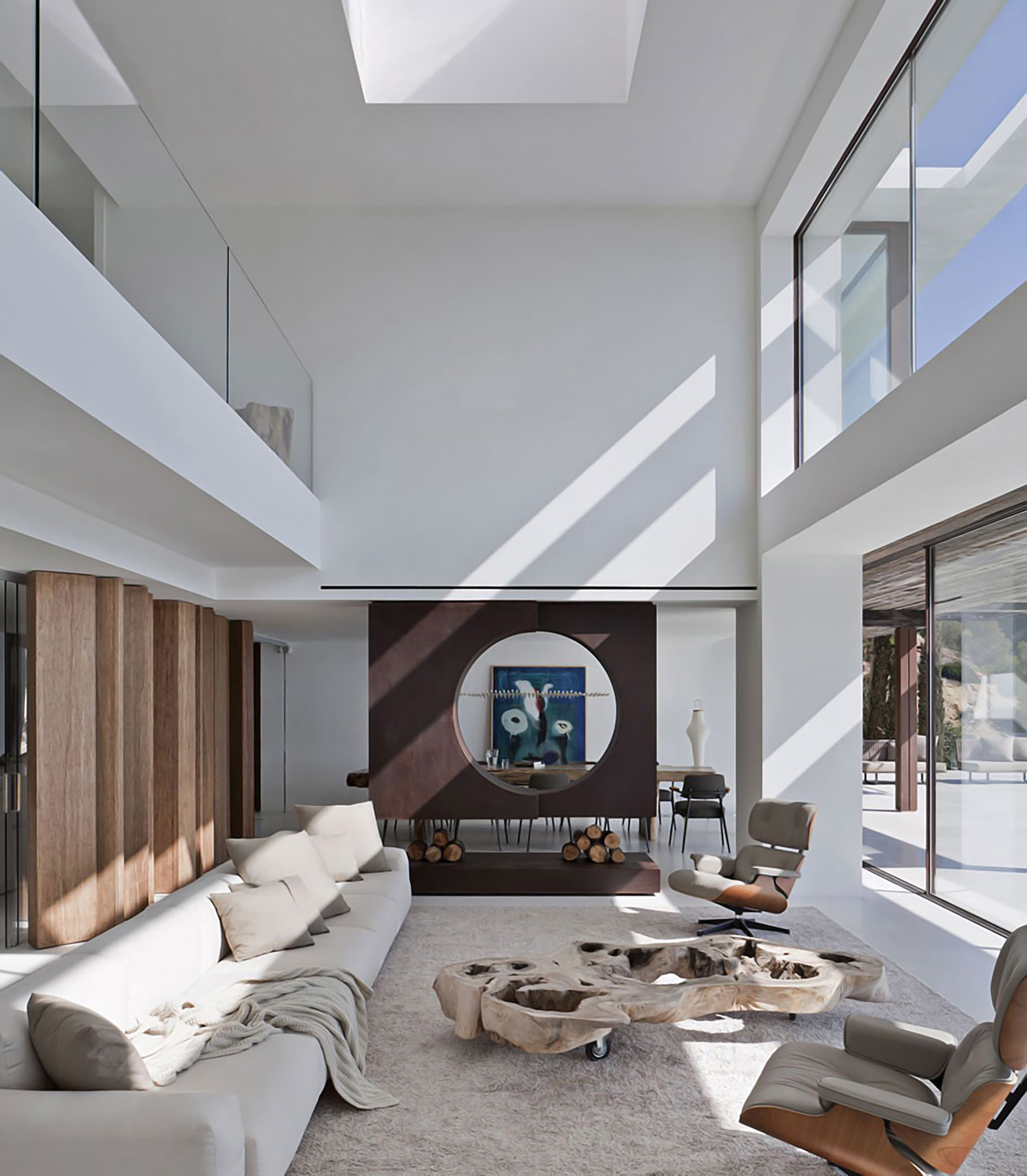 Luxury interior design in Ibiza Living Room by De Castro Architects