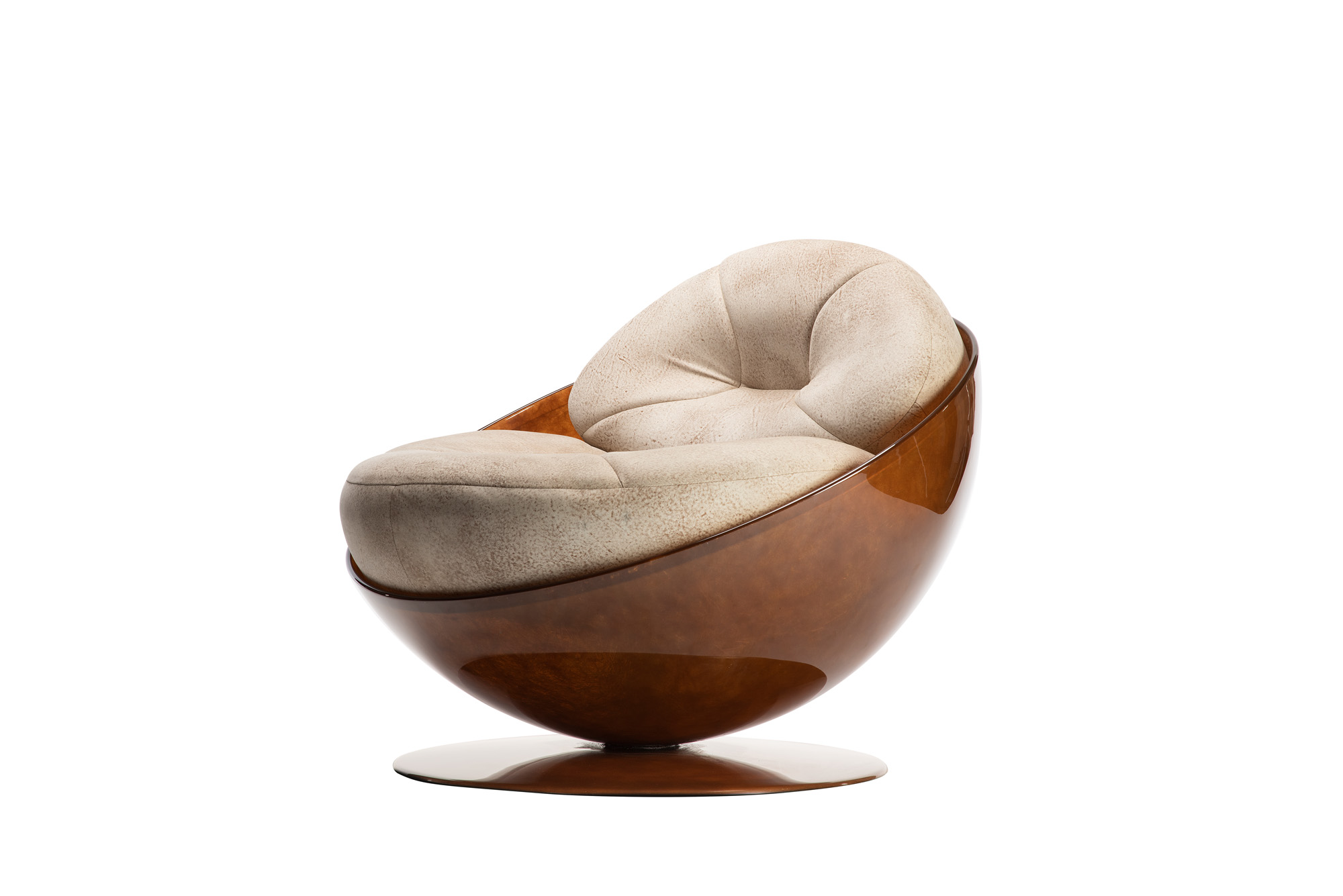 Luxury and artisinal furniture design in London: Egg chair by Espasso