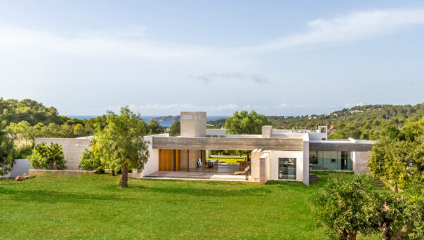 Aerial view of Luxury Ibiza Villa - Domus Nova