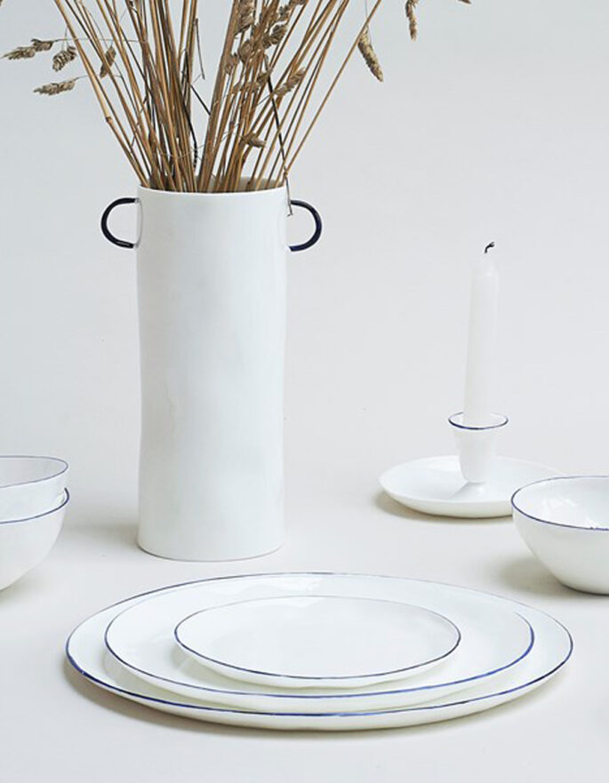 Plates by Feldspar - artisinal ceramics handmade in the UK