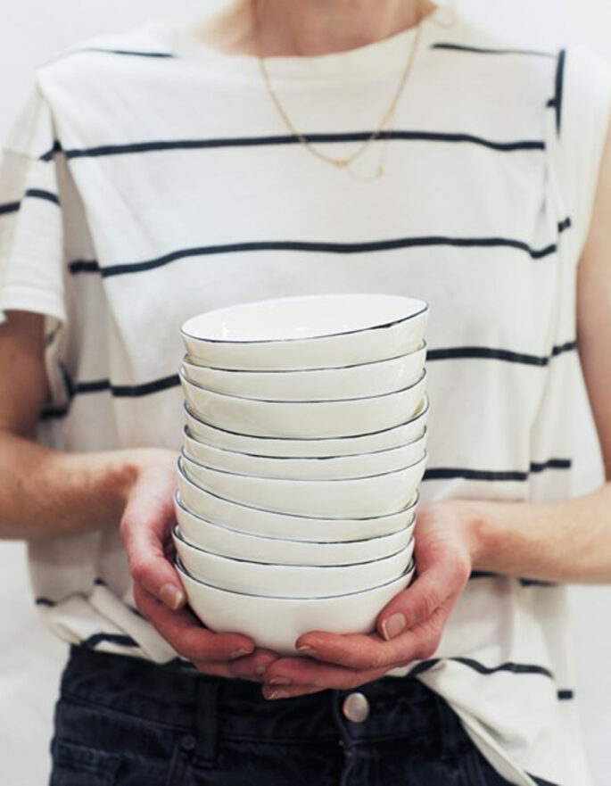 Bowls by Feldspar - artisinal ceramics handmade in the UK
